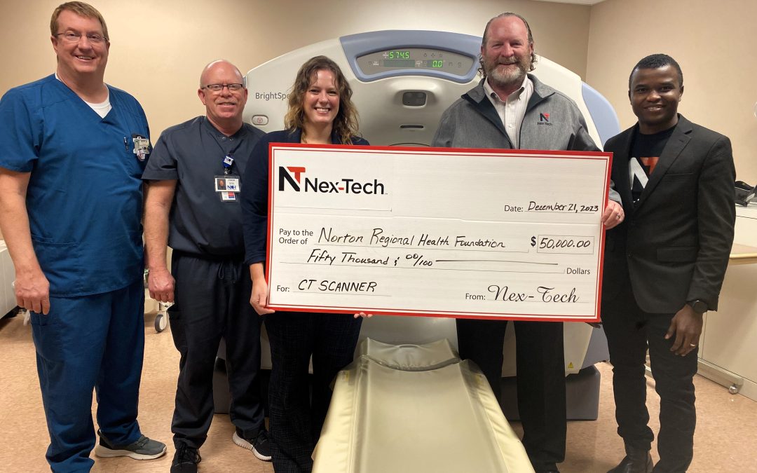 Nex-Tech Donates $50,000 to Norton County Regional Health Foundation