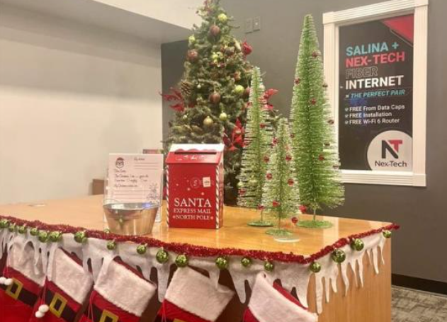 Bringing Holiday Cheer: Nex-Tech’s Santa’s Mailbox Project